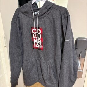 Columbia Plaid Dark Gray Hoodie